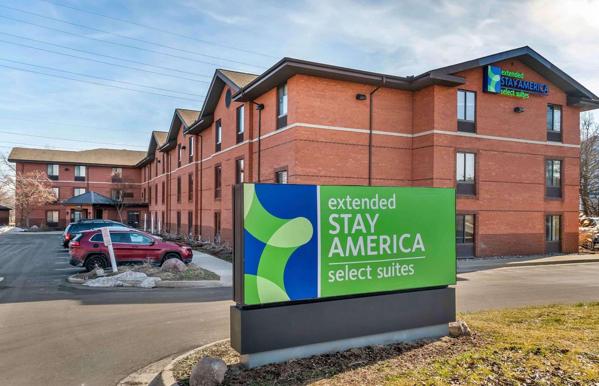 Extended Stay America Select Suites - Detroit - Ann Arbor - University South Exteriör bild